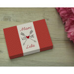 Bote de chocolats love