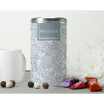 Boite de chocolats monbana fleurs