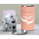 Boite  th personnalise - c'est pour a qu'on t'aime