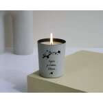 Bougie personnalisable parfumée - un air de printemps Bougie personnalisable parfumée - un air de printemps