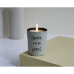 Bougie personnalisable parfume - posie