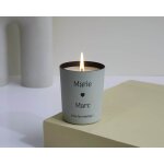 Bougie personnalisable et parfume - tendresse