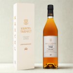 Bouteille d'armagnac personnalis millsim