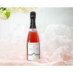 Bouteille de champagne rosé personnalisée - nom et message Bouteille de champagne rosé personnalisée - nom et message