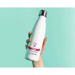 Bouteille isotherme en inox personnalisable - remerciement personnel soignant Bouteille isotherme en inox personnalisable - remerciement personnel soignant