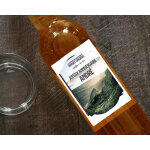Bouteille de whisky personnalise message - highlands