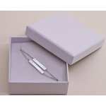 Bracelet double plaques en argent véritable Bracelet double plaques en argent véritable