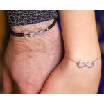 Bracelet infini personnalisé pour femme - prénom Bracelet infini personnalisé pour femme - prénom