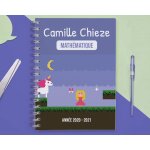 Cahier personnalisable - jeux vid�o r�tro - version fille