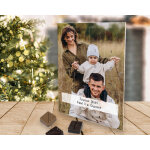 Calendrier de l'avent personnalis - photo et message