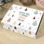 Coffret biscuits personnalisable - aux 3 saveurs - no�l