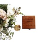 Coffret bouton de rose et rose �ternelle femme 66 ans