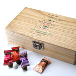 Coffret de chocolats monbana personnalis - acrostiche maitresse / maitre