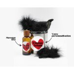 Coffret coquin personnalis - huile de massage et menottes