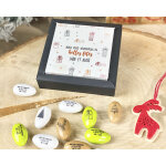 Coffret de drages c?ur caramel personnalisable - nol