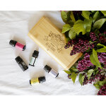 Coffret d'huiles essentielles personnalisable - maman fleurie