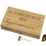 Coffret sommelier 5 accessoires message générique année 1978 Coffret sommelier 5 accessoires message générique année 1978
