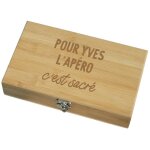 Coffret sommelier 5 accessoires personnalisé pour un yves Coffret sommelier 5 accessoires personnalisé pour un yves