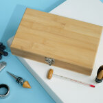 Coffret sommelier en bois - 5 accessoires Coffret sommelier en bois - 5 accessoires