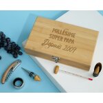 Coffret sommelier personnalis - 5 accessoires - texte