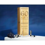 Coffret sommelier personnalis anniversaire - 4 accessoires - ge