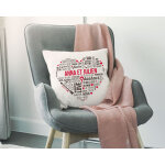 Coussin personnalis couple - mots d'amour