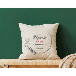 Coussin personnalis - mamie depuis
