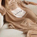 Couverture � manches personnalis�e - bande de potes