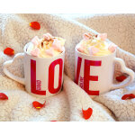Duo de mugs personnalis�s - love