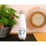 Gourde isotherme en inox personnalisable - collection ballons d'anniversaire