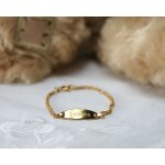 Gourmette bb plaqu or 14 carats - modle altesse