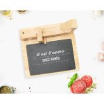 Guillotine  saucisson personnalise - message