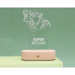 Lampe 3d personnalise - moto