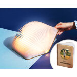 Lampe livre lumineux personnalisable - prnom photo