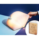 Lampe livre lumineux personnalis couple - aujourd'hui je t'aime depuis