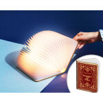 Lampe livre lumineux personnalisé couple - conte de fées Lampe livre lumineux personnalisé couple - conte de fées