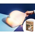 Lampe livre lumineux personnalis photo - couverture de livre