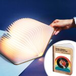 Lampe livre lumineux personnalis - retro vibes