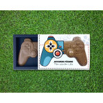 Manette de jeu en chocolat personnalisable Manette de jeu en chocolat personnalisable