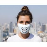 Masque pour visage personnalis� - sourire