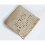 Maxi plaid personnalis� pour une v�ronique