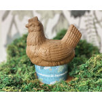 Maxi poule de pques personnalisable