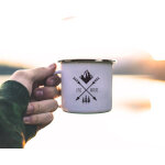 Mug maill personnalis message - montagnes