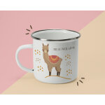 Mug maill personnalis prnom - lama