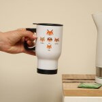 Mug isotherme personnalis� - maman renard et sa meute