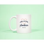 Mug personnalis� - fier d'�tre plombier