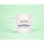 Mug personnalis� - fier d'�tre psychologue