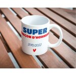 Mug personnalis� - super gar�on d'honneur