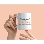 Mug personnalis� - j'peux pas j'ai piscine