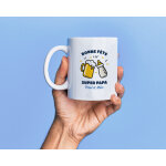 Mug personnalisé jeune papa - chacun son biberon Mug personnalisé jeune papa - chacun son biberon